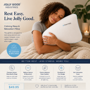 Calming Sleep & Relaxation Pillow