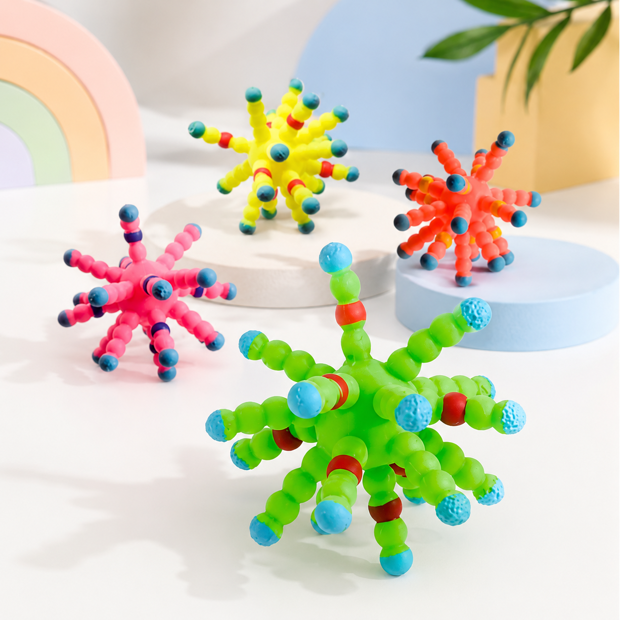 Tactile Atom Ball Set of 4